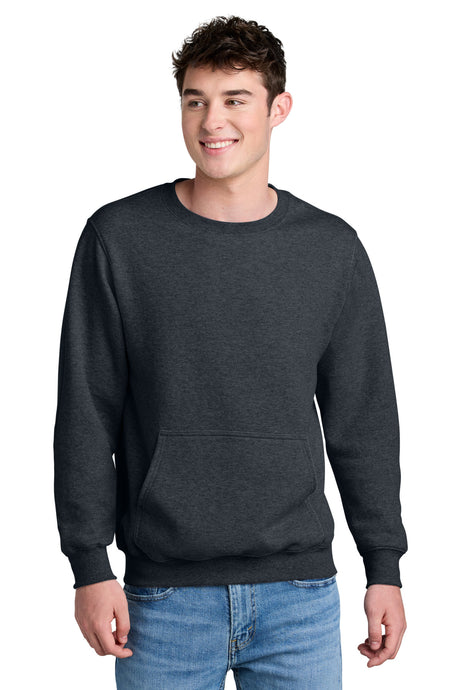 Port & Company® Core Fleece Crewneck Pocket Sweatshirt