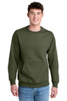 Port & Company® Core Fleece Crewneck Pocket Sweatshirt