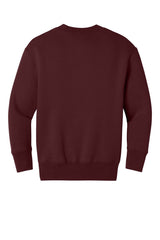 Port & Co® Youth Core Fleece Crewneck Pocket Sweatshirt