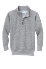 Port & Company® Youth Core Fleece 1/4-Zip Pullover Sweatshirt