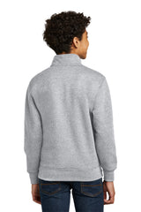 Port & Company® Youth Core Fleece 1/4-Zip Pullover Sweatshirt