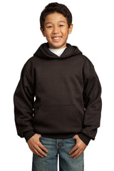 Port & Company® - Youth Core Fleece Pullover Hooded Sweatshirt