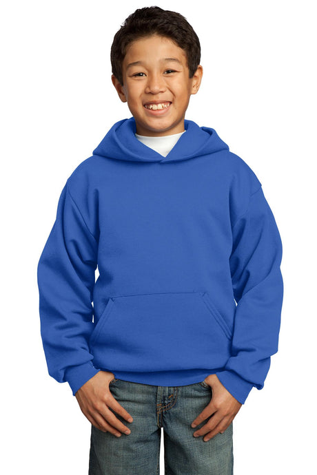 Port & Company® - Youth Core Fleece Pullover Hooded Sweatshirt