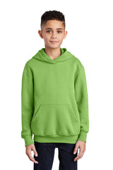 Port & Company® - Youth Core Fleece Pullover Hooded Sweatshirt