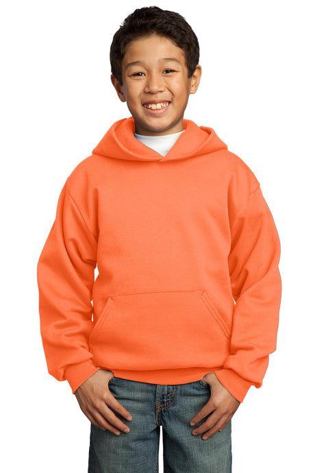 Port & Company® - Youth Core Fleece Pullover Hooded Sweatshirt