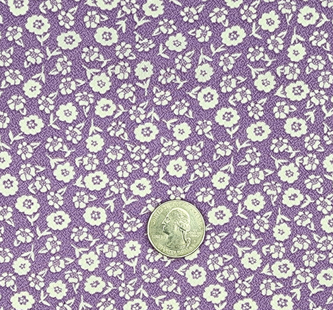 Poly Crepe Bubble 1D1129 100 Percent Polyester Fabric - Lavender Textured Crepe, 56/57" Width (1 Yard)