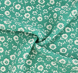 Poly Crepe Bubble 1D1129 100 Percent Polyester Fabric - Mint, Textured Crepe Effect, 56/57" Width (1 Yard)