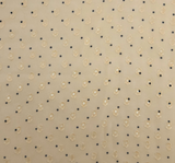 1 Yard Banana or Charcoal Clip Dot Chiffon Soft Sheer Polyester Fabric for Apparel & Sarees, 57/58" Wide