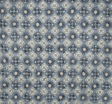 1 Yard Dusty or Blue Clip Dot Chiffon Fabric, Lightweight Soft Draping Polyester 57/58" Wide