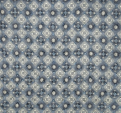 1 Yard Dusty or Blue Clip Dot Chiffon Fabric, Lightweight Soft Draping Polyester 57/58" Wide
