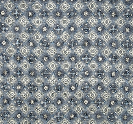 Poly Clip Dot Chiffon 1D1574 Polyester Fabric - Dusty Blue Clip Dot, 57/58" Width (1 Yard)