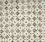 Poly Clip Dot Chiffon 1D1574 Taupe Polyester Fabric - Taupe Clip Dot, 57/58" Width (1 Yard)