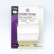 Prym Dritz Invisible Thread - Transparent Sewing Thread