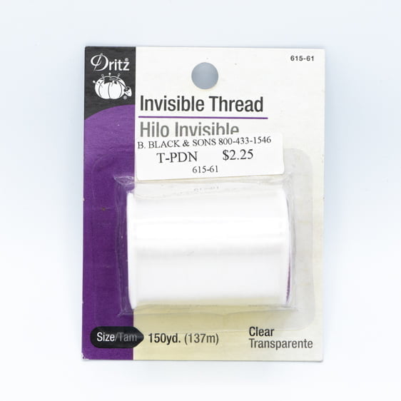 Prym Dritz Invisible Thread - Transparent Sewing Thread
