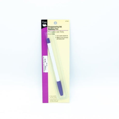 Disappearing Ink Marking Pen - Air & Water Soluble Ink, Pink/Purple