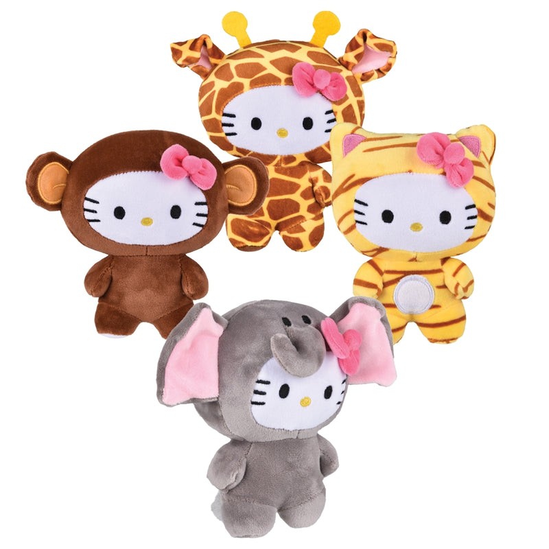 Hello Kitty Safari Animals Plush (1 PC)