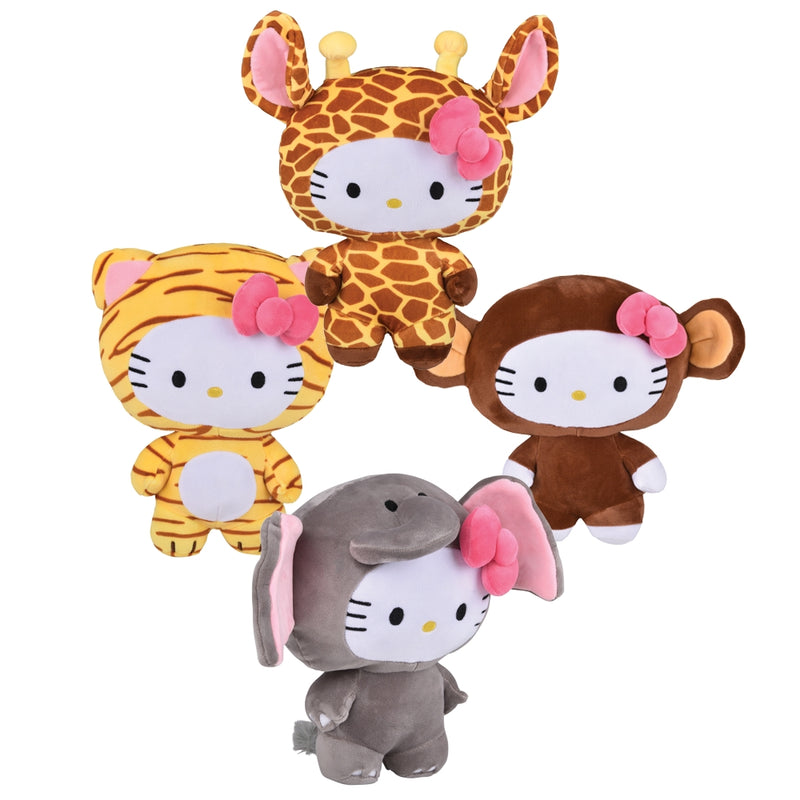 Hello Kitty Safari Animals Plush (1 PC)