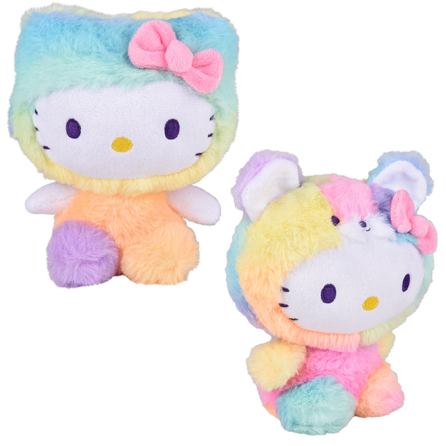 Hello Kitty Plush Rainbow Sherbet 6.5 in