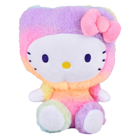 Hello Kitty Plush Rainbow Sherbet 9.5 in