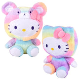 Hello Kitty Plush 17.5" Rainbow Sherbet