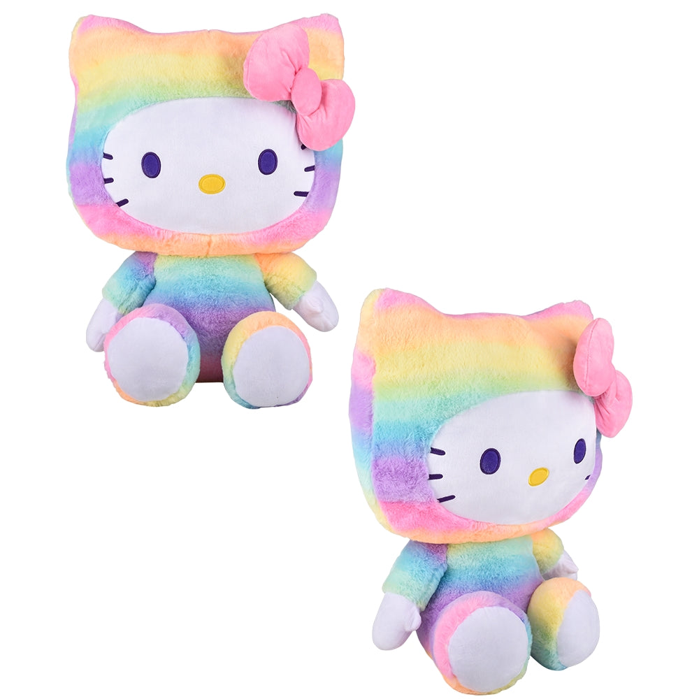 Hello Kitty Plush Rainbow Sherbet 20 in