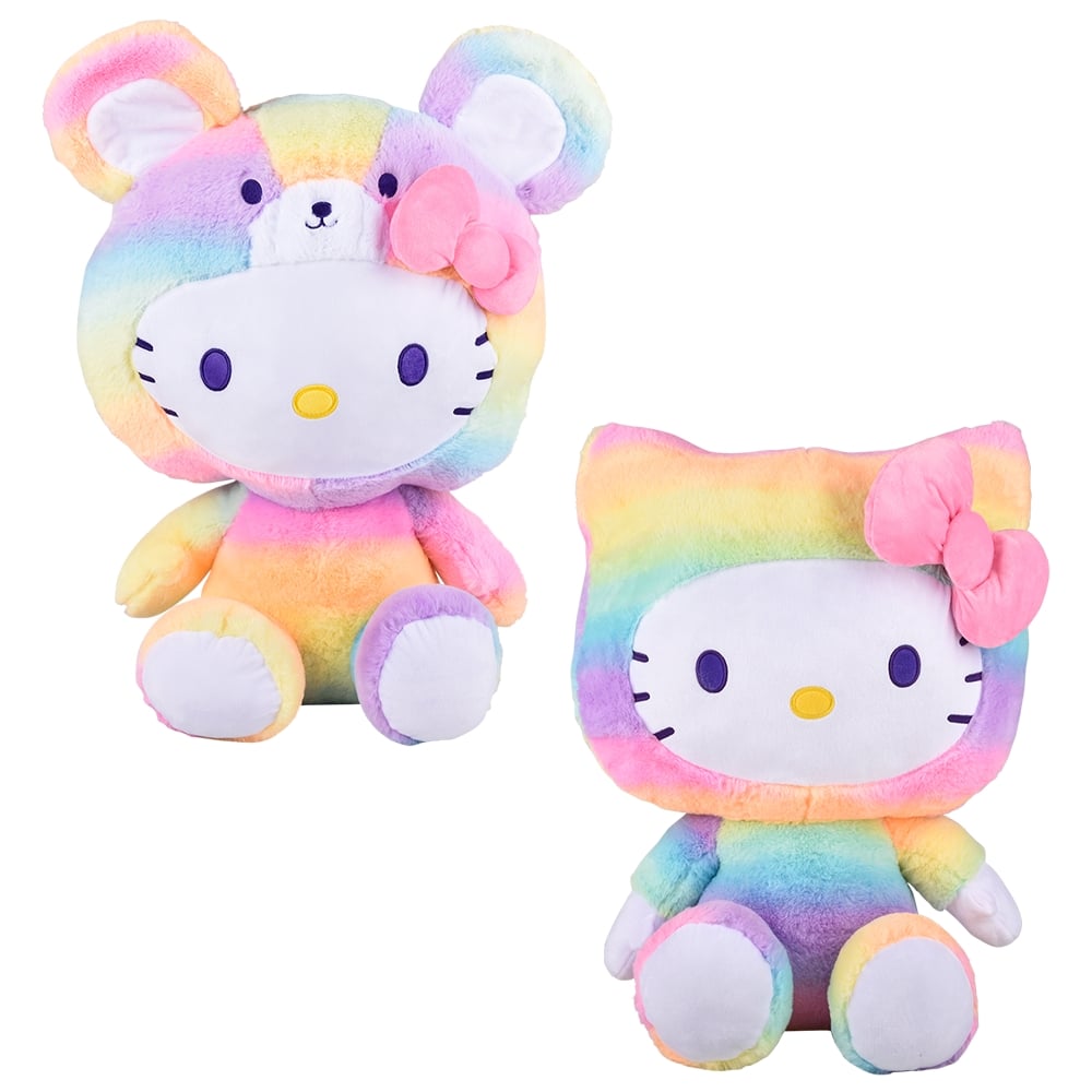 Hello Kitty Plush Rainbow Sherbet 20 in