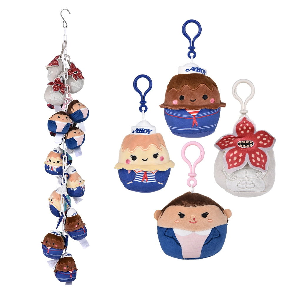 Squishmallows Stranger Things Clip Ons (12 Pc)