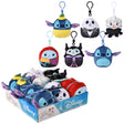 Disney Squishmallow Mini Clip Plush Display