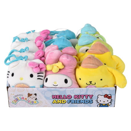 Hello Kitty Mini Clip Plush Display (1 DIS)