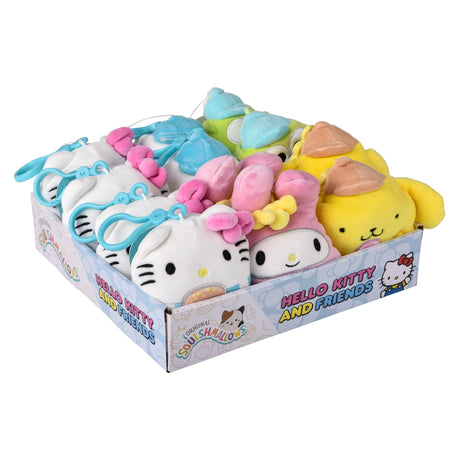 Hello Kitty Mini Clip Plush Display (1 DIS)