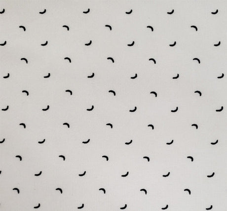 1 Yard Elegant Poly Dull Satin Fabric, Beige/Black | 57/58" Wide Shiny & Matte Finish