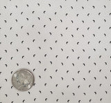 Poly Dull Satin 1D1377 Polyester Fabric - Beige/Black, 57/58" Width