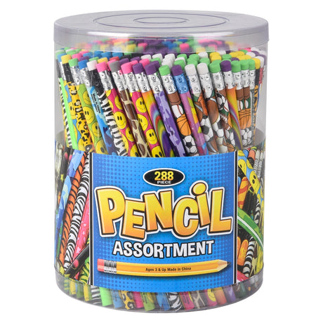 Pencils in Canister (288 PC Canister)