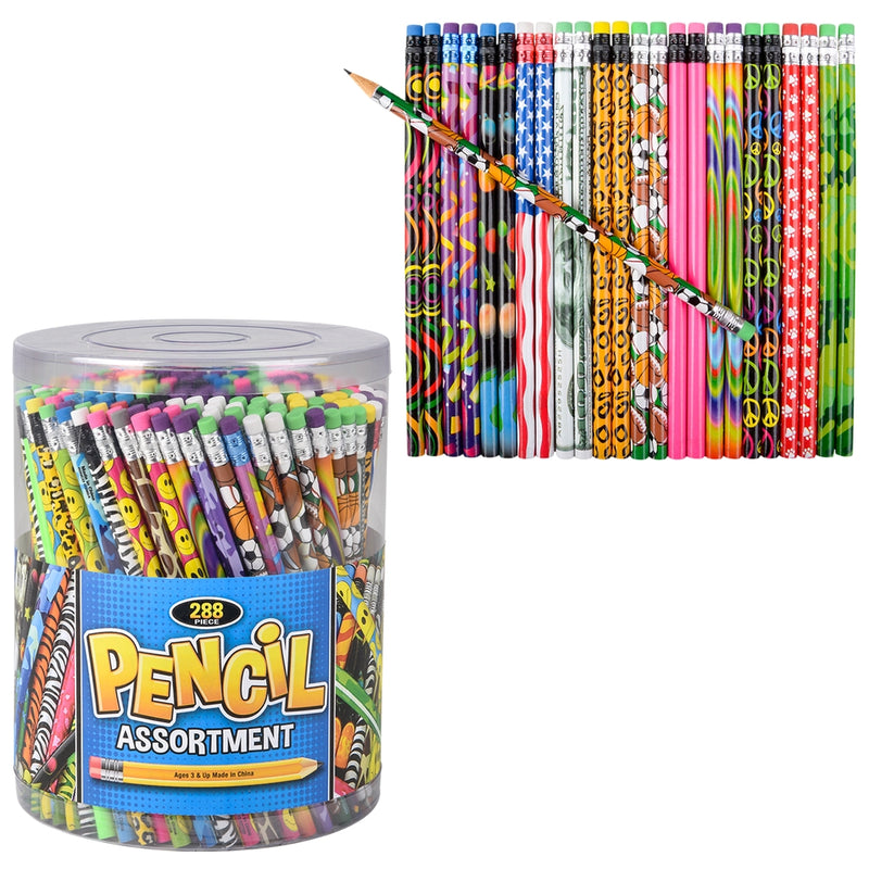 Pencils in Canister (288 PC Canister)
