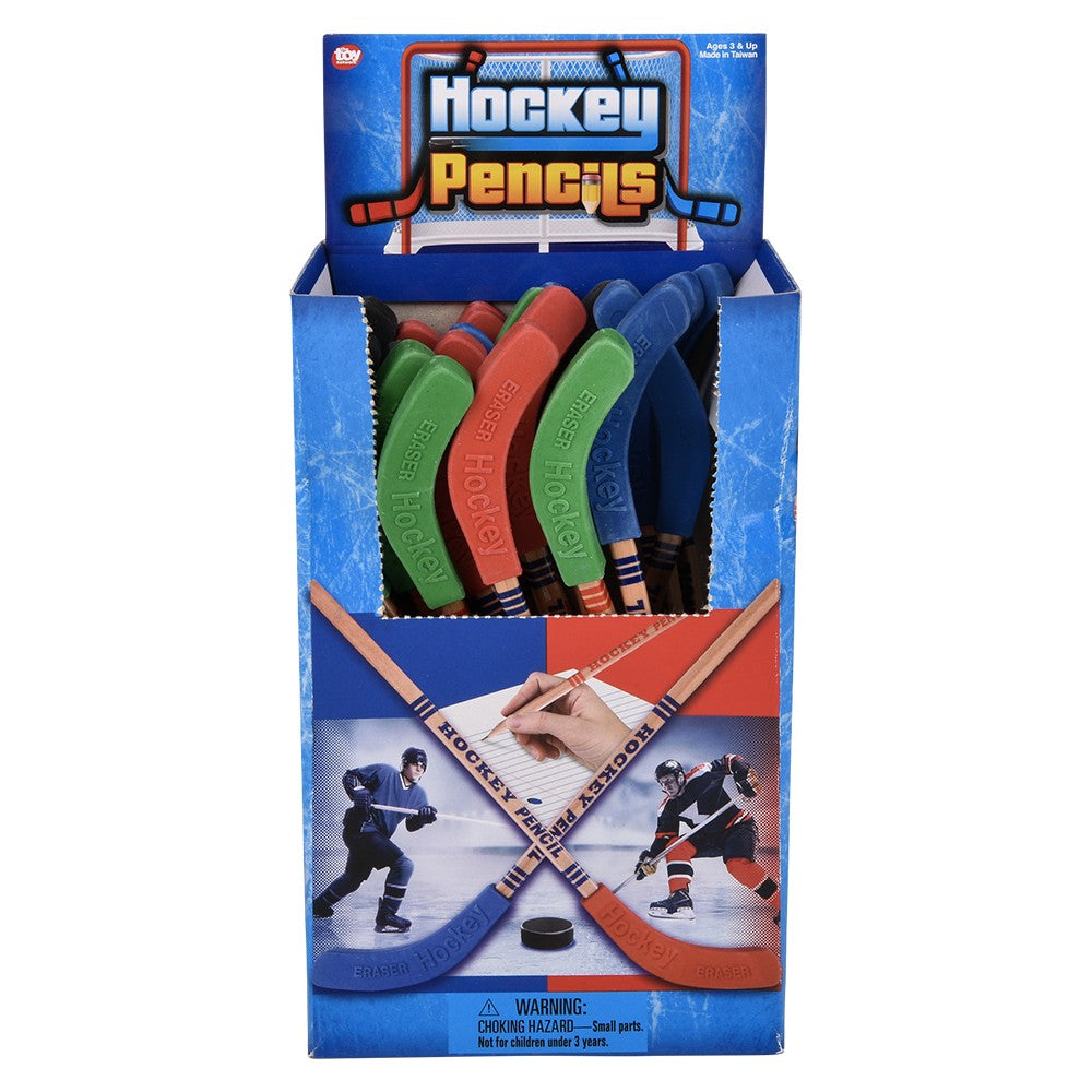 Hockey Pencils 24ct Display