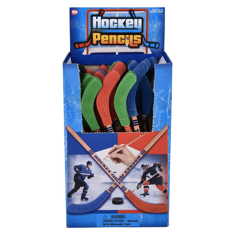Hockey Pencils 24ct Display