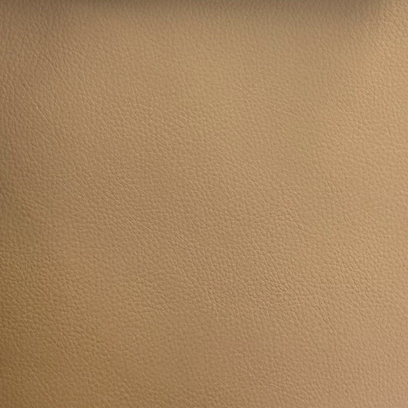 Pelle Fabric Faux Leather Fabric - Solid, 55" Width, Cream, Tan, Sand, Camel, Navy, Silver, Gray, Black (1 Yard)