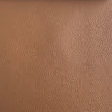 Pelle Fabric Faux Leather Fabric - Solid, 55" Width, Cream, Tan, Sand, Camel, Navy, Silver, Gray, Black (1 Yard)