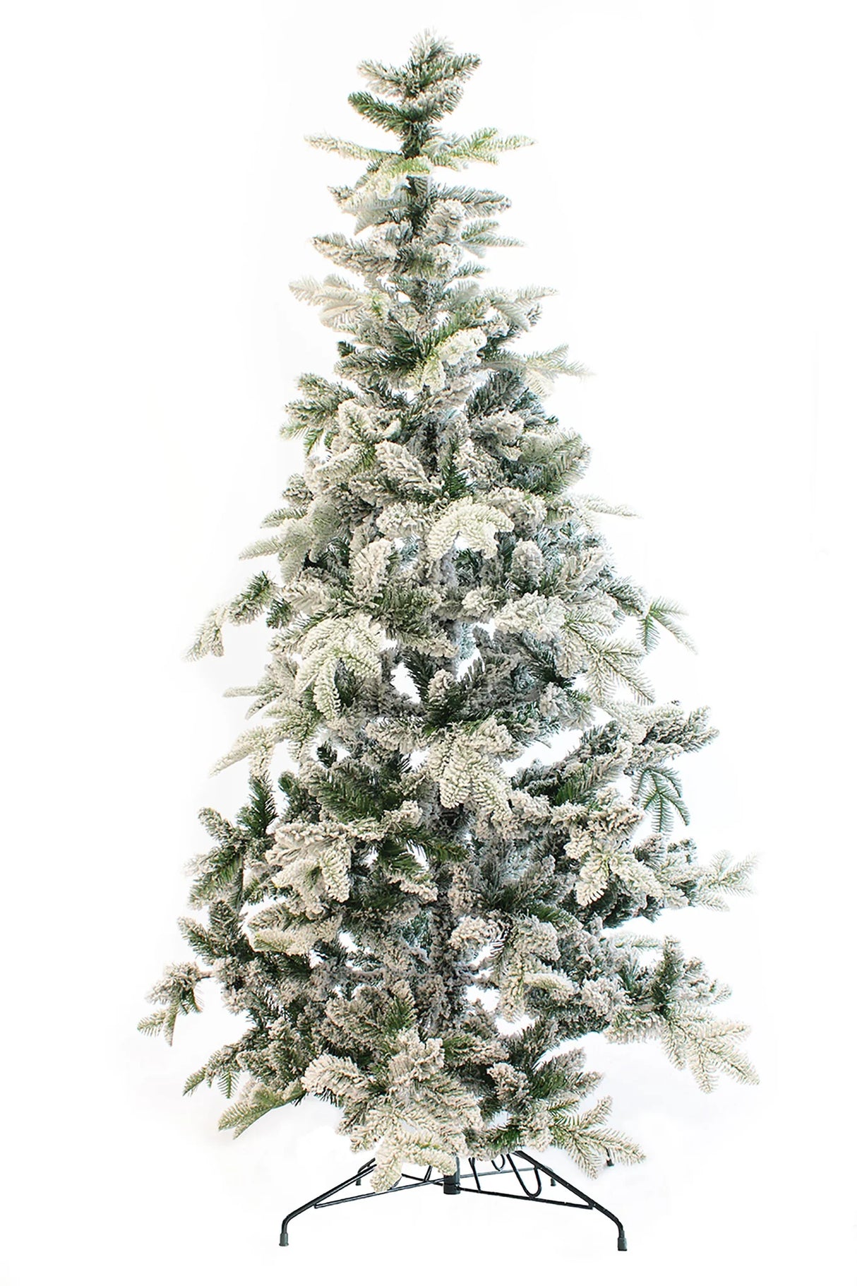 Alpine Fir Artificial Christmas Tree – Snow Flocked