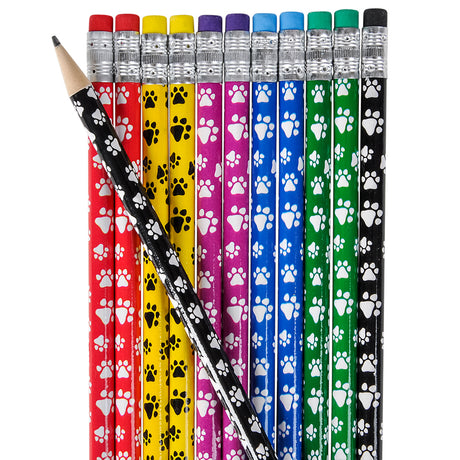 Paw Print Pencils (1 DZ)