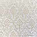 Perla Polyester Fabric - Shiny Floral Damask Jacquard, 55" Width (1 Yard)