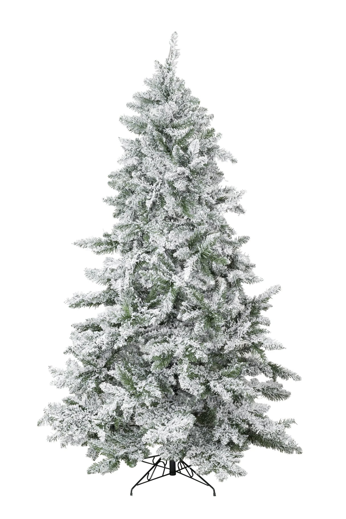 Alpine Spruce Snow Flocked Artificial Christmas Tree 5 feet