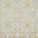 Petra Fabric Velvet Fabric - Metallic Moorish Foil Print, 55" Width (1 Yard)