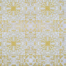 Petra Fabric Velvet Fabric - Metallic Moorish Foil Print, 55" Width (1 Yard)