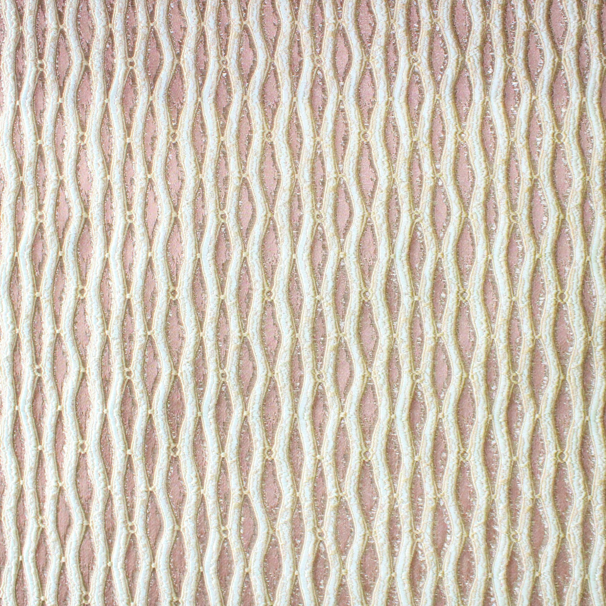 Peyton Fabric Wavy Striped Textured Jacquard Fabric - Ivory, Beige, Silver, Gold, Blush, Magenta, Sky, Spa, Ocean, Cerulean, Peacock, Lime, White, Cream, 53" Width (1 Yard)