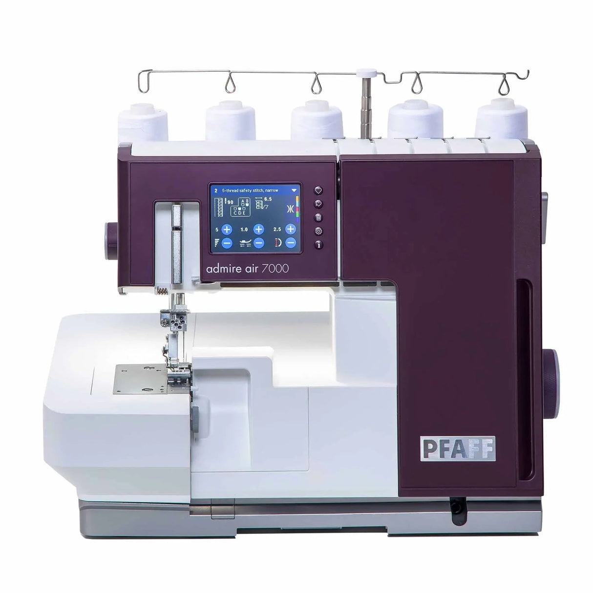 Coverlock Machine Purple Air-Threading