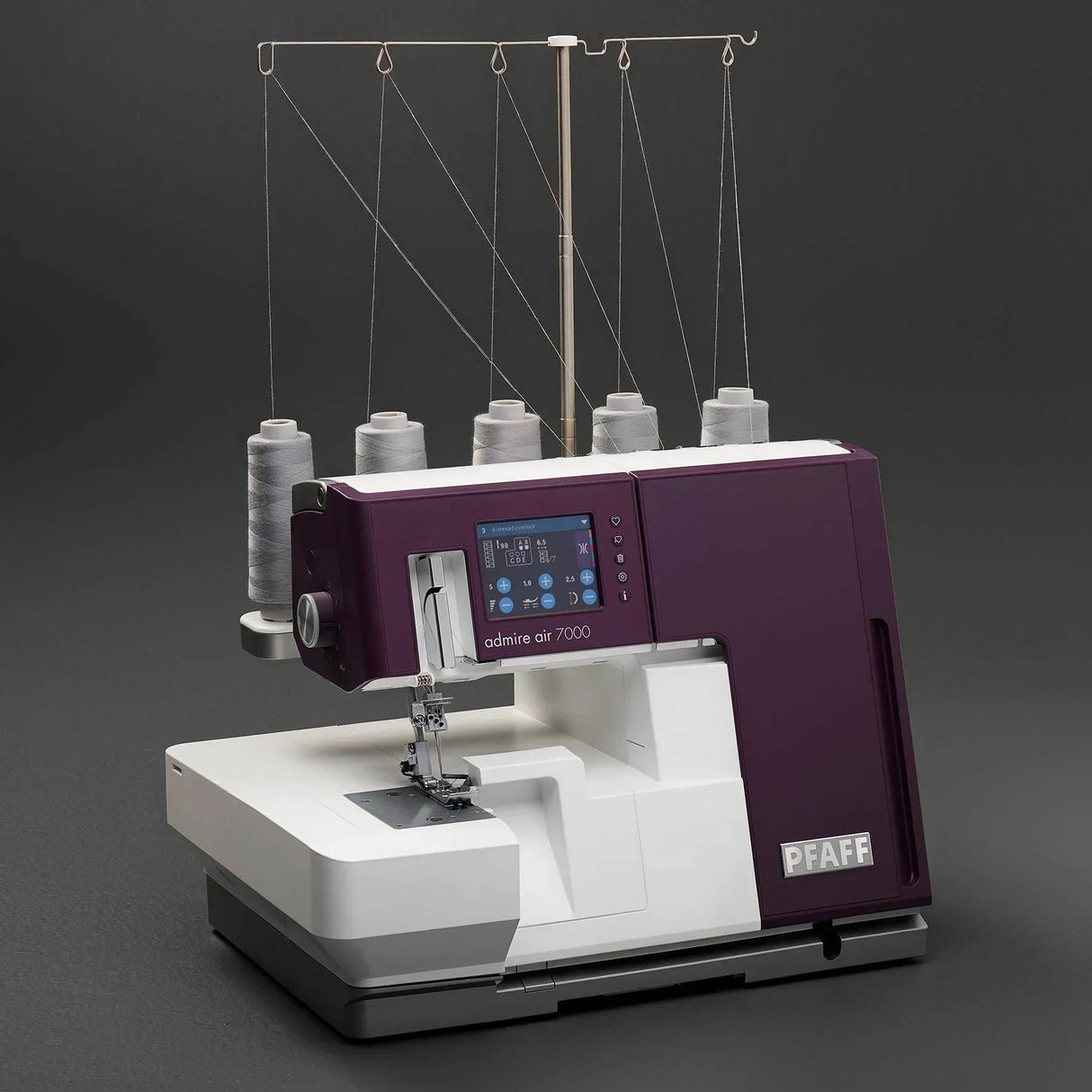 Coverlock Machine Purple Air-Threading