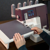 Coverlock Machine Purple Air-Threading