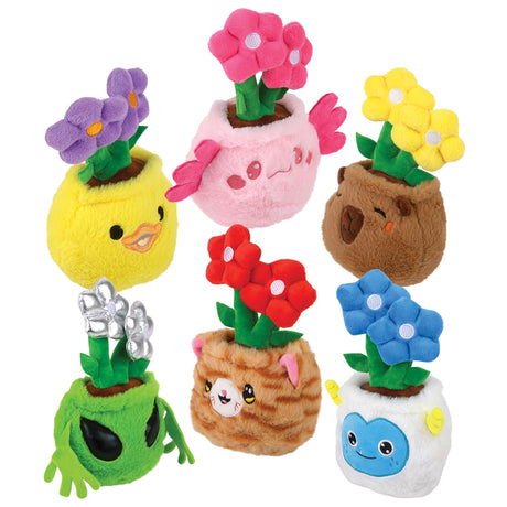 Flower Animal Plush 7.5"