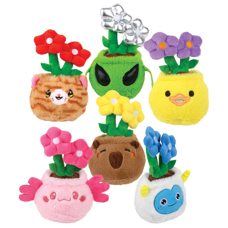 Flower Animal Plush 7.5"